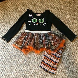 4T Halloween Outfit Little Lass